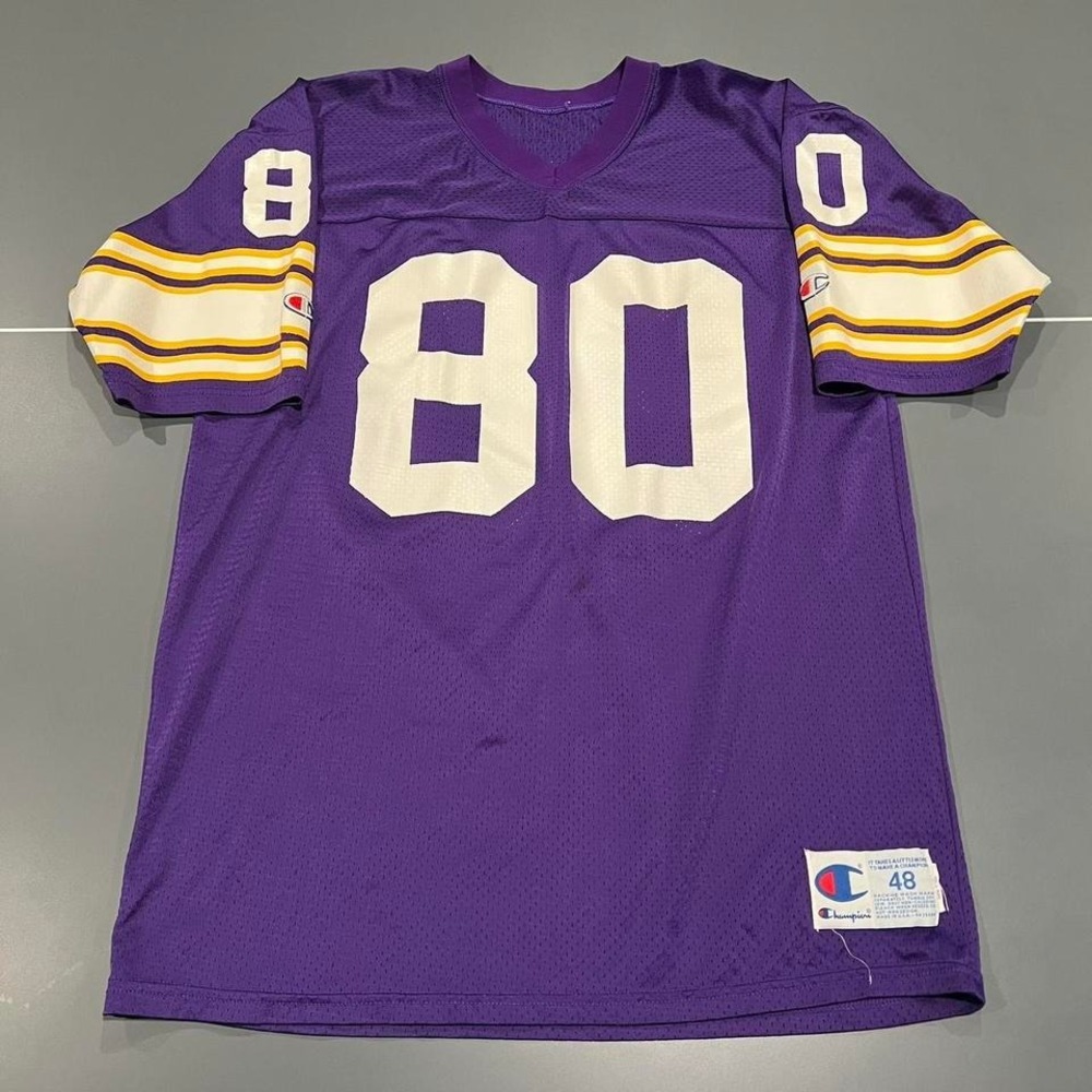 Vintage 1990s champion Minnesota Vikings Randy moss  Size XL